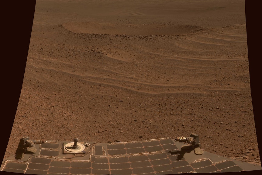 Opportunity Rover on Mars