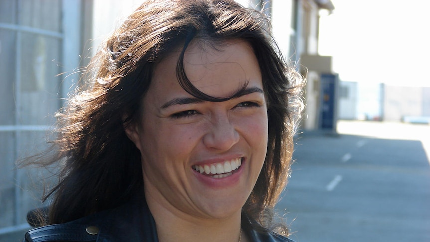 Michelle Rodriguez says she is concerned about over fishing.