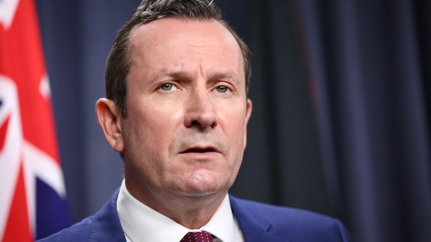 A head shot of Mark McGowan.