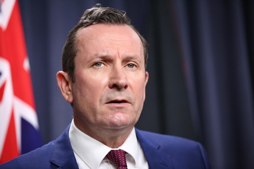 A head shot of Mark McGowan.