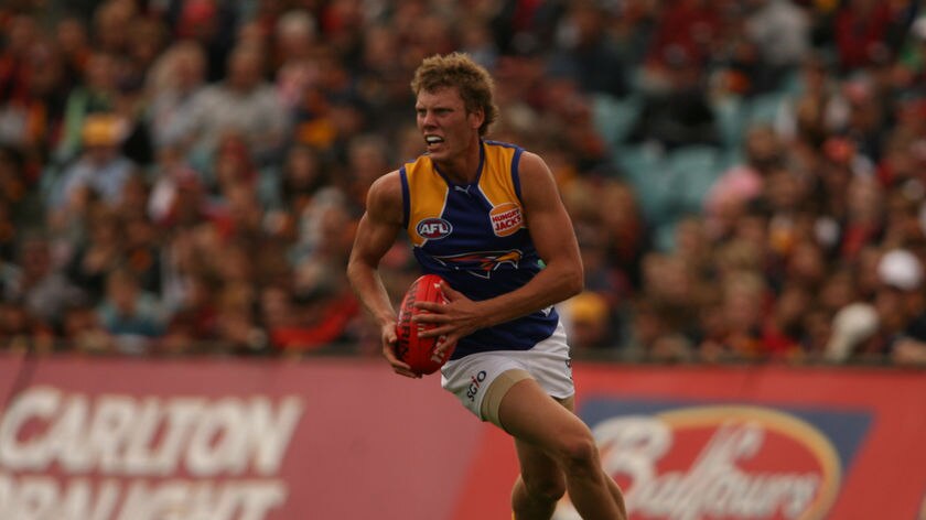 Brad Ebert from the West Coast Eagles