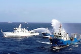 Chinese emergency drill in the South China Sea