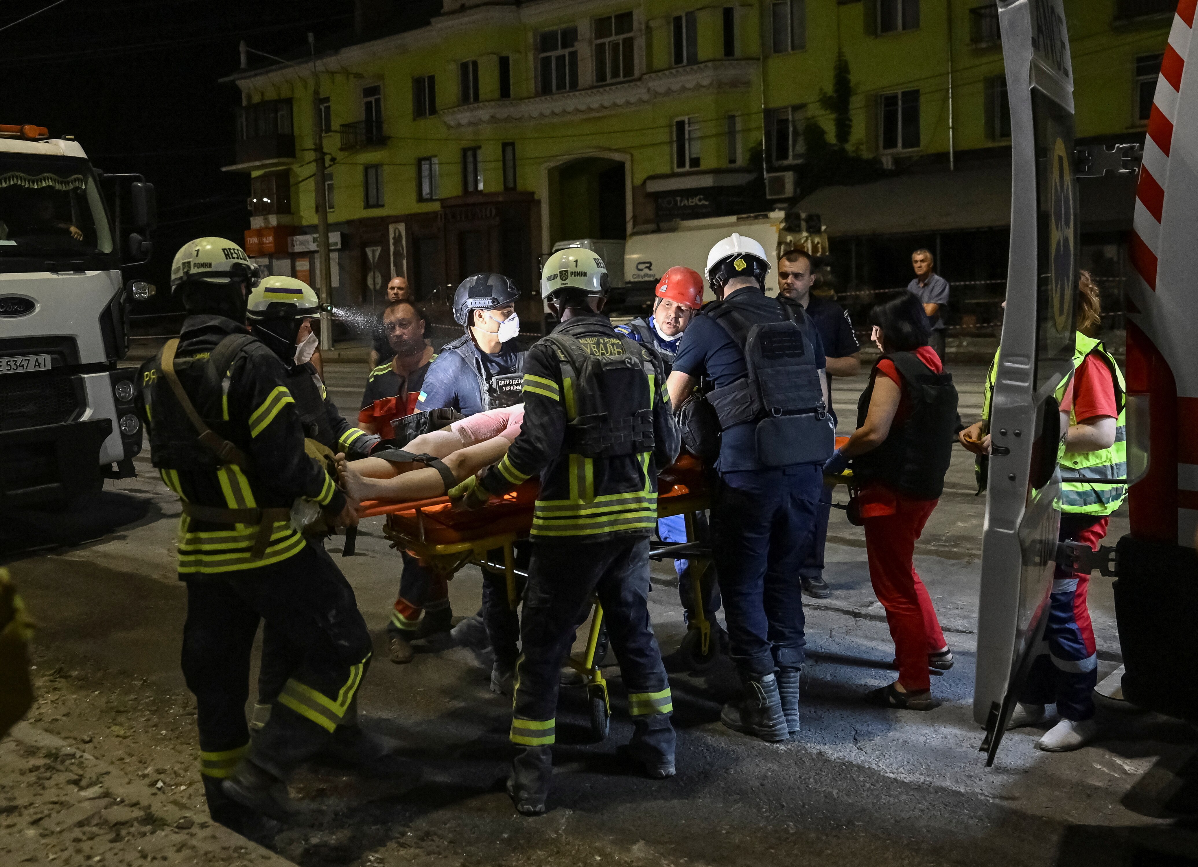 Russia pounds Ukraine with missiles and drones, killing five in overnight strikes following 'most massive' attack of war - ABC News