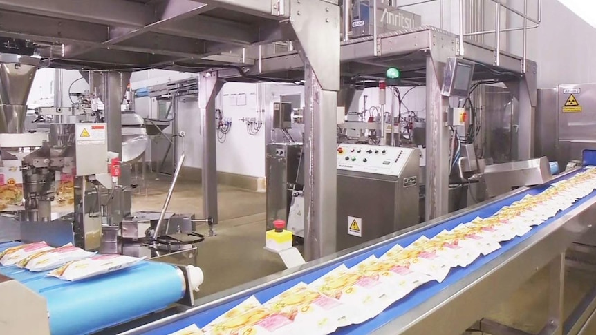 C P Group processing plant which makes ready-made meals
