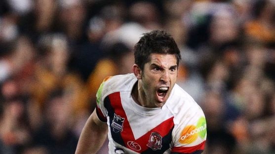 A bit excited: Anasta after dramatically sending the match to golden point.