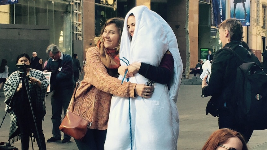 Women at GST rally