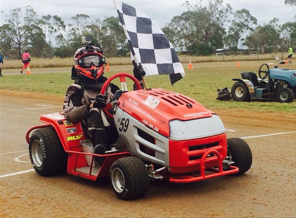 Lawn mower racing sweeps Australia