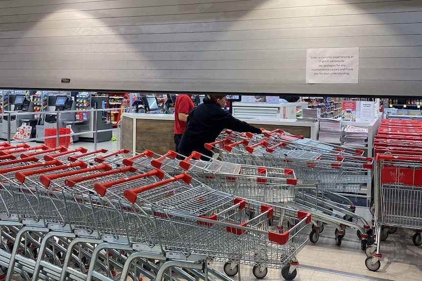 Coles Maylands shut