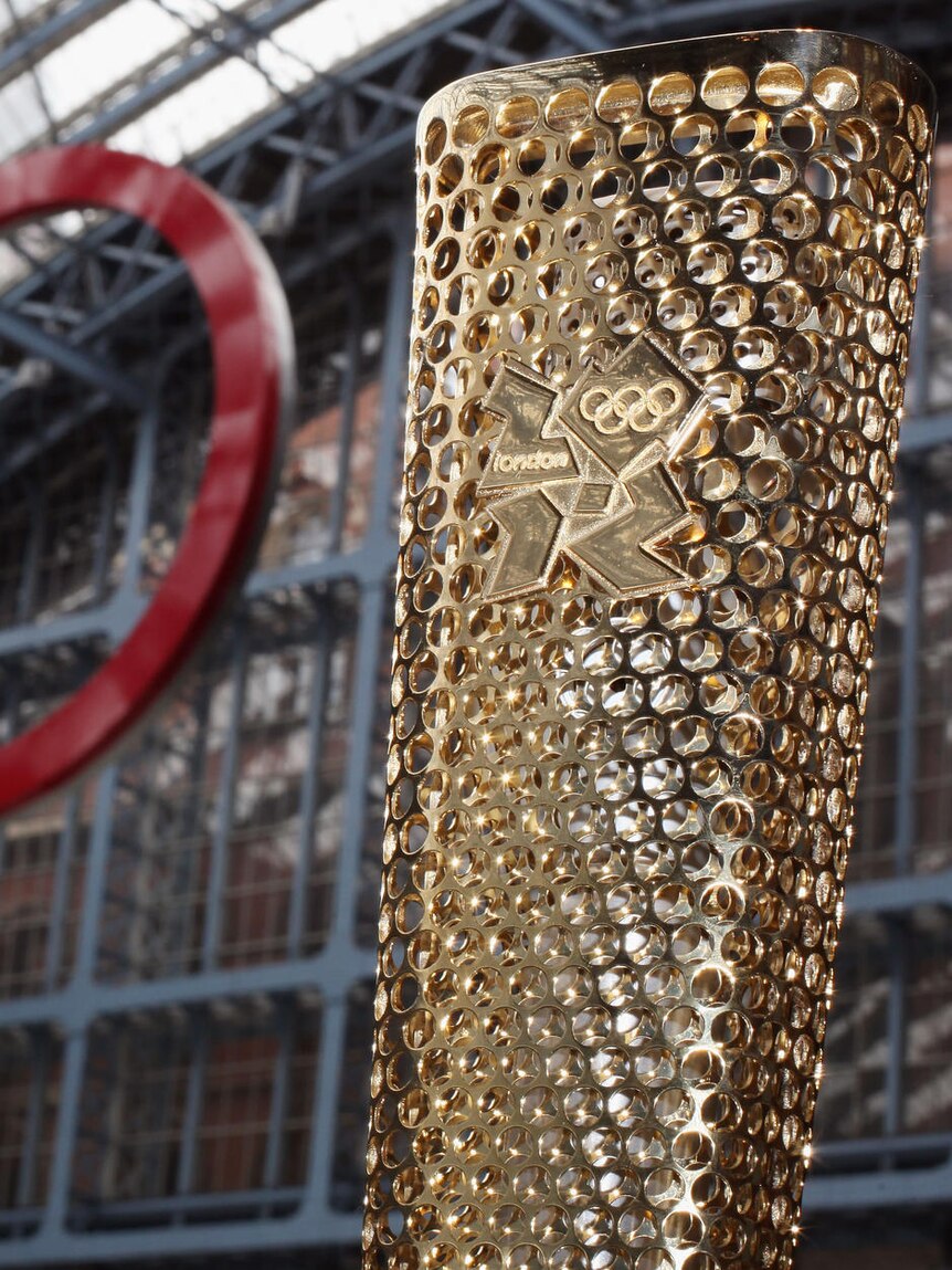 London Olympics torch