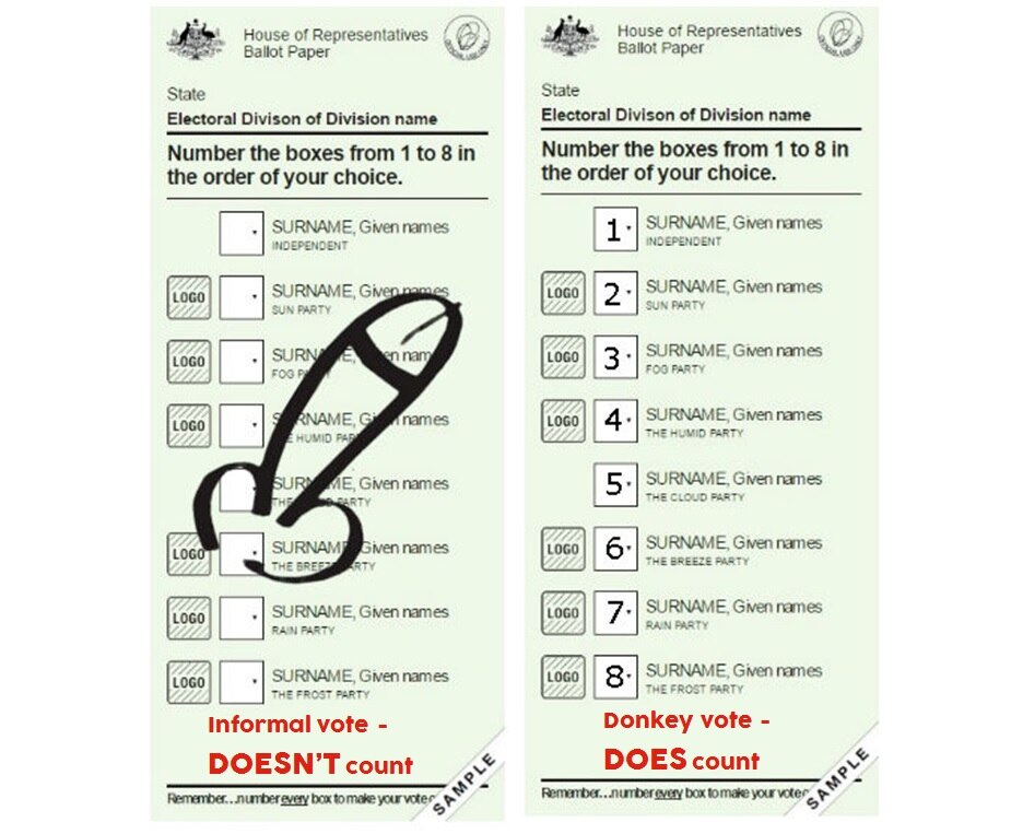 Hack’s how to vote guide and what a donkey vote REALLY is triple j