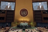 Prime Minister Kevin Rudd addresses the 64th United Nations General Assembly