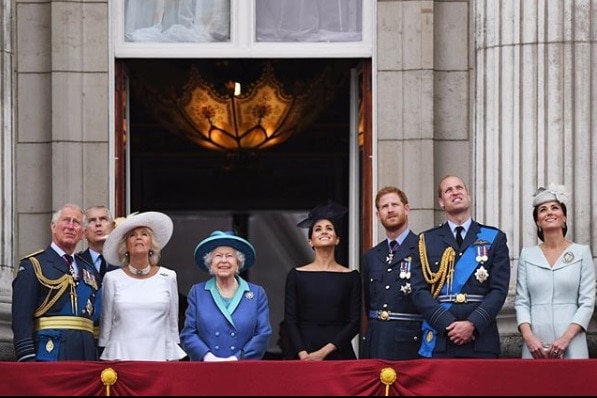 The Royal Family at Buckingham Palace