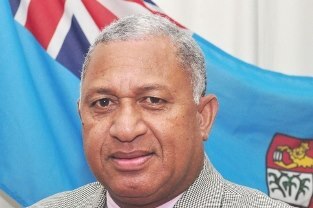 Fiji's interim prime minister, Frank Bainimarama