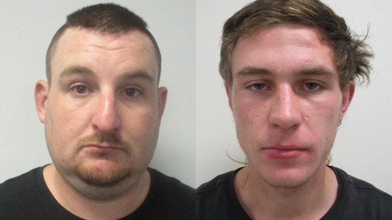 Queensland police issue warning to anyone harbouring Thomas Myler and Kyle Martin, wanted for alleged murder of Levi Johnson
