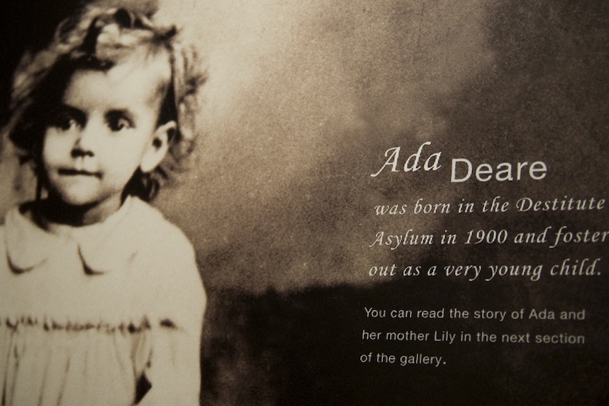 Ada Deare was born at the Destitute Asylum in 1900.