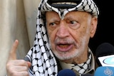 The late Palestinian leader Yasser Arafat.