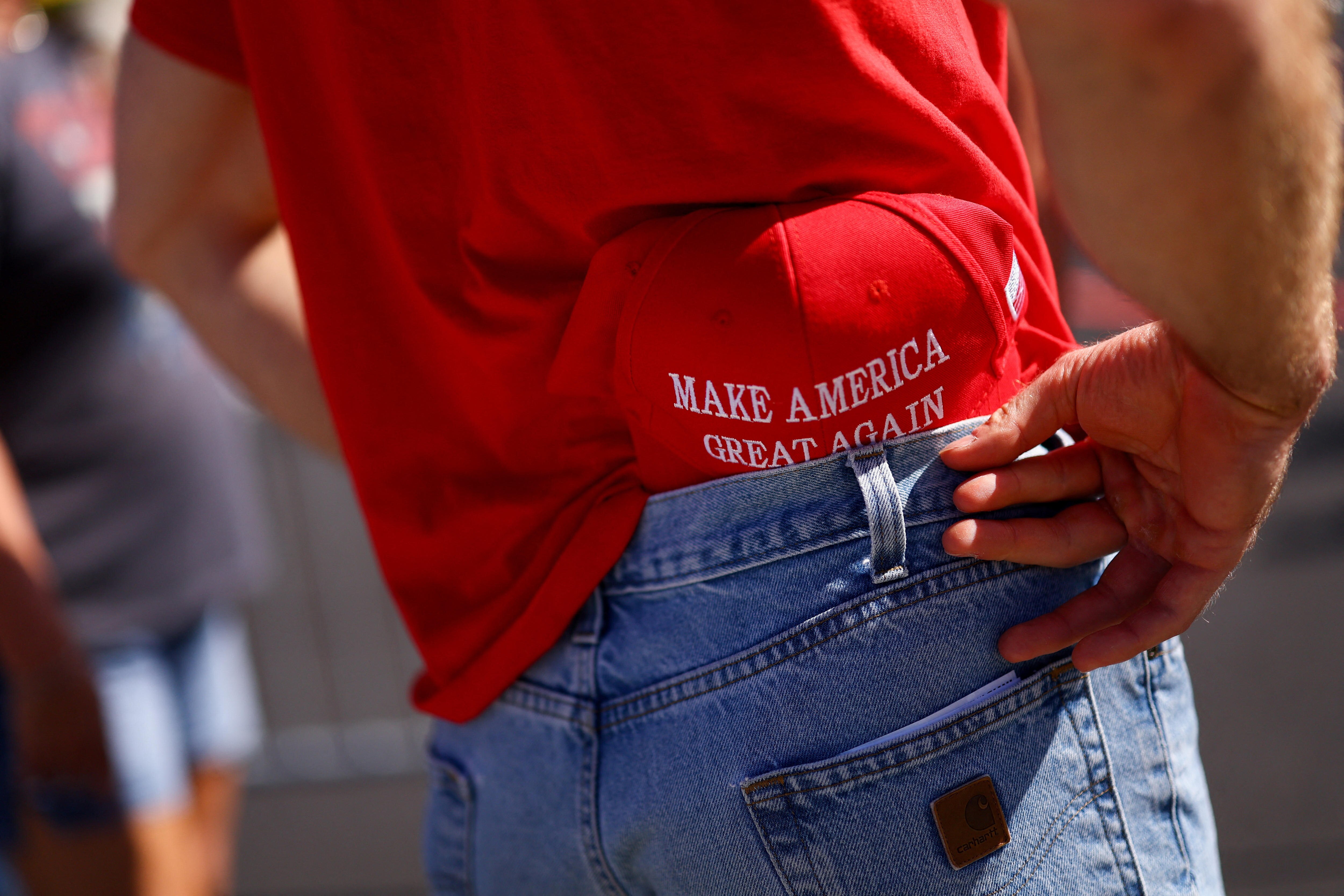 Republican presidential nominee and former U.S. President Trump campaigns in Georgia