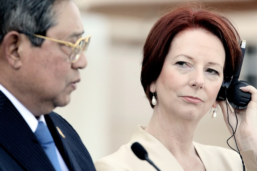 Prime Minister Julia Gillard and Indonesian president Susilo Bambang Yudhoyono