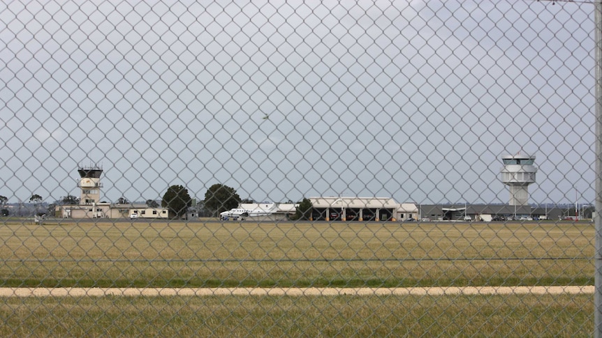 A photo of the airstrip at East Sale Air Base