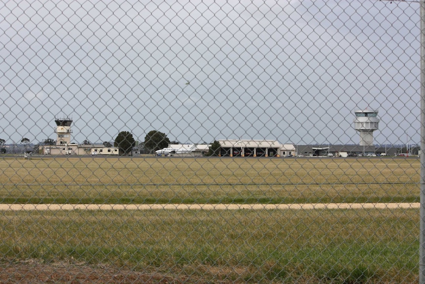 A photo of the airstrip at East Sale Air Base