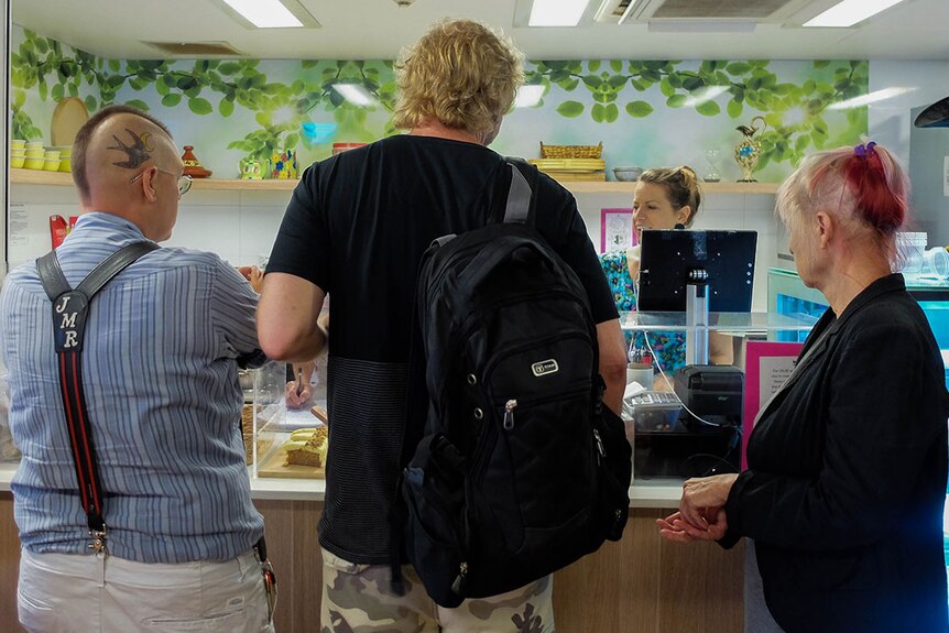 Canteen at the Wayside Chapel in Sydney.