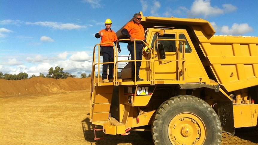 Workers in the Pilbara