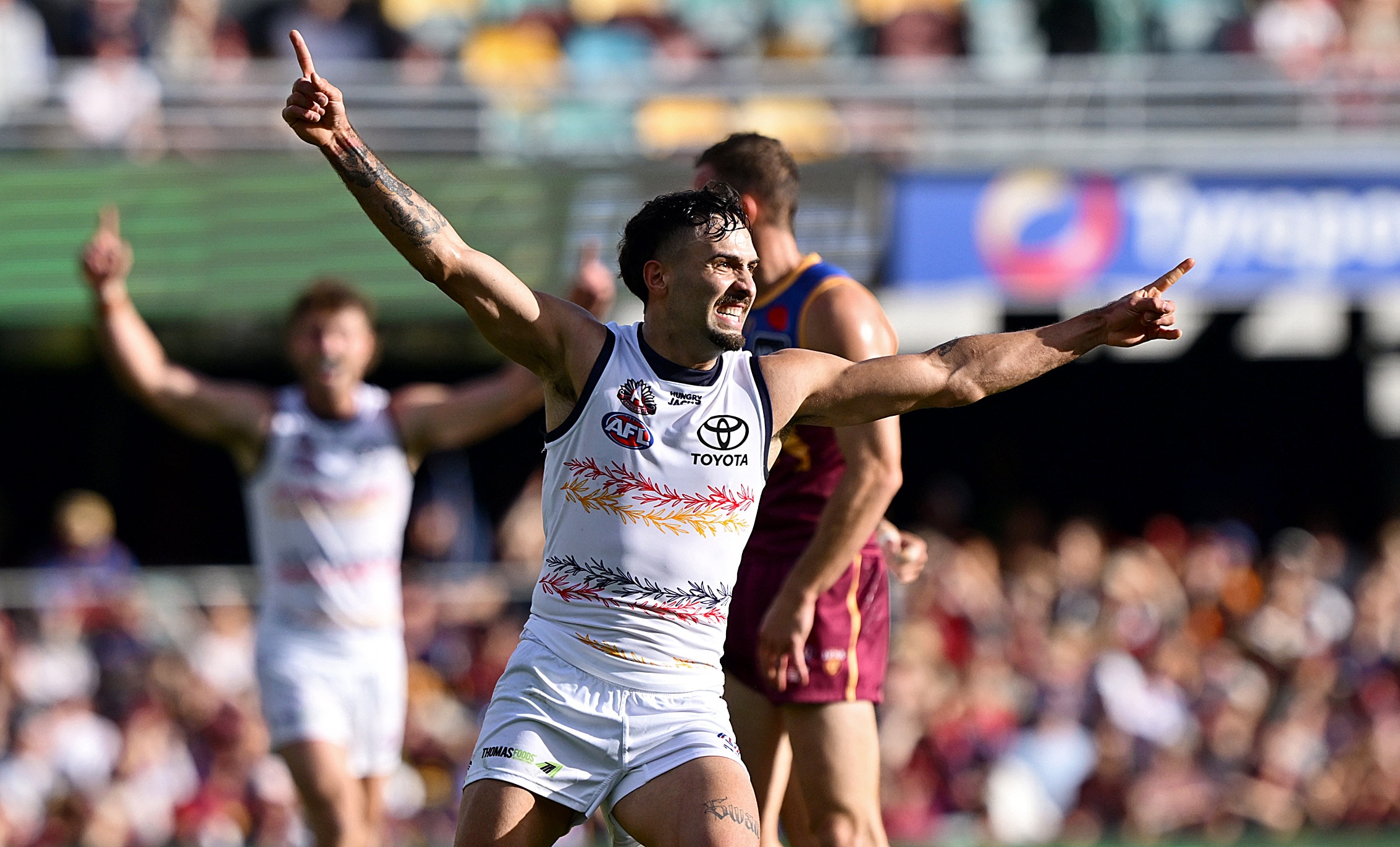 Live: Rankine sparks Crows with magical goals as Saints pump Eagles by 101 points