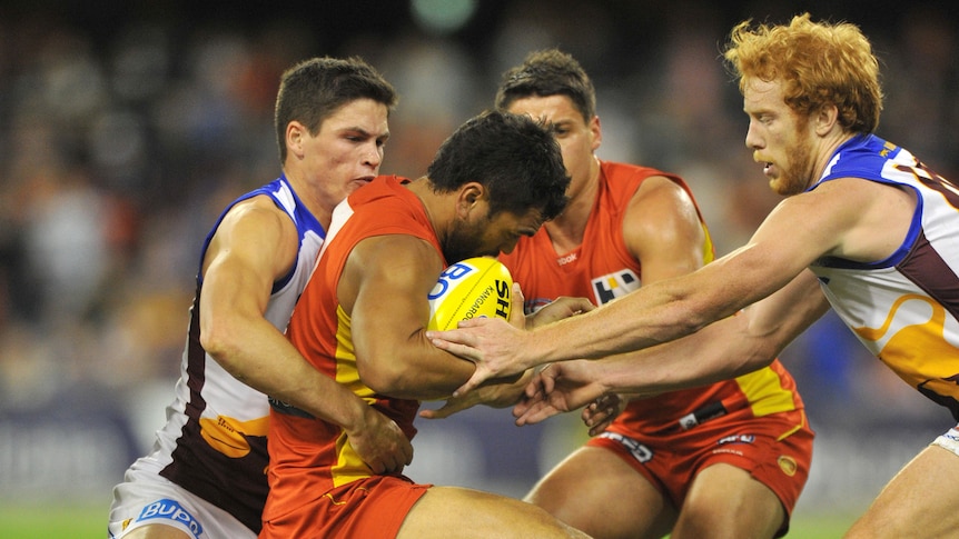 A close Q-Clash on the Gold Coast featured some fierce tackling from both sides.