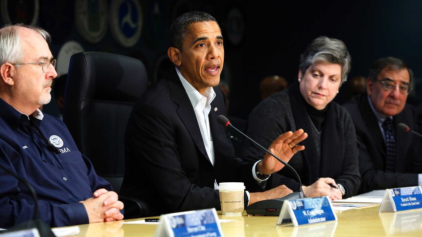 Obama delivers update on Sandy aftermath