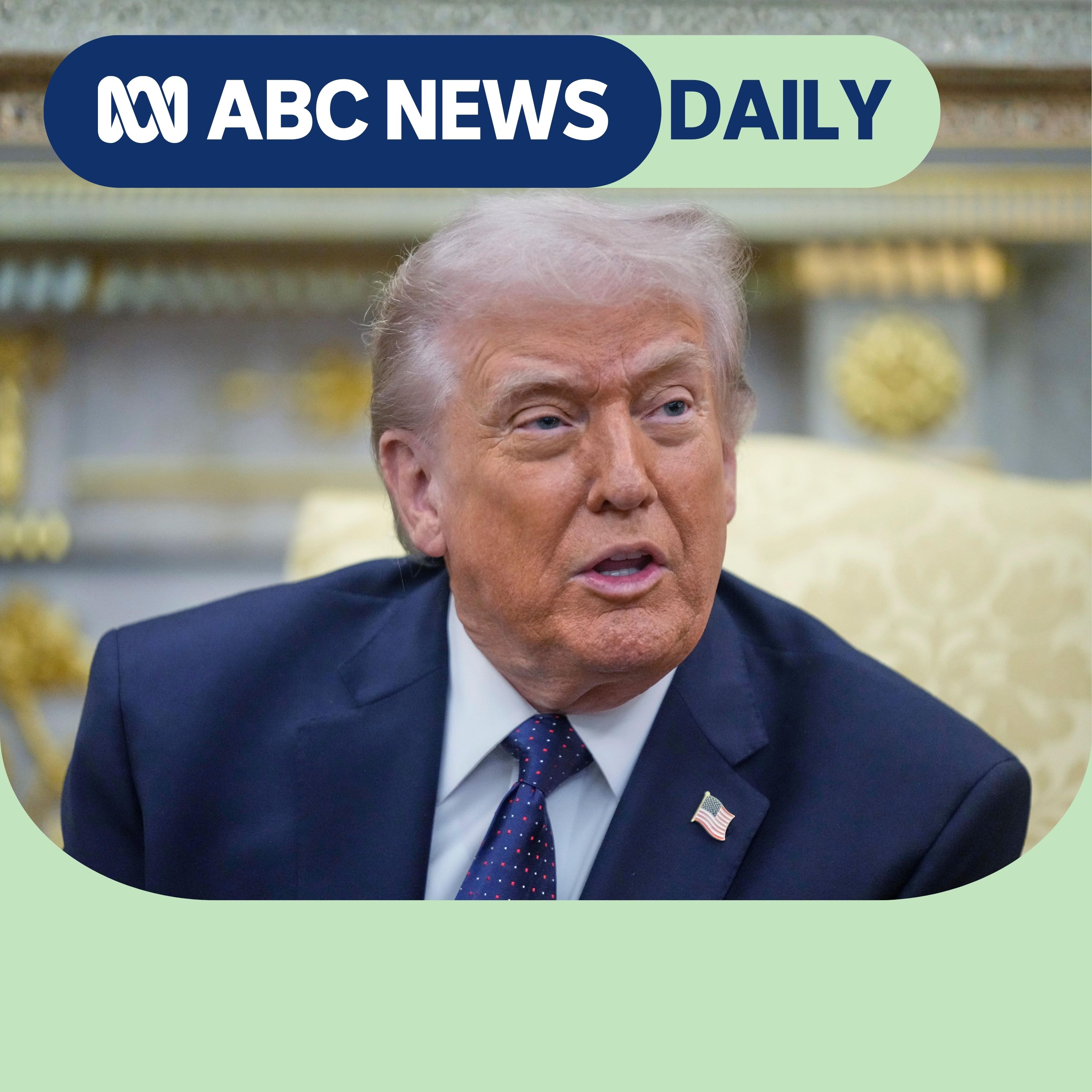 Donald Trump in the Oval Office