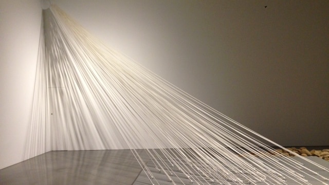 One of Yoko Ono's works on display at Sydney's Museum of Contemporary Art