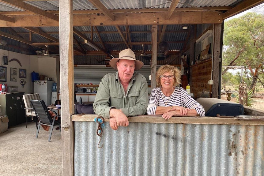 Man and Woman on a farm