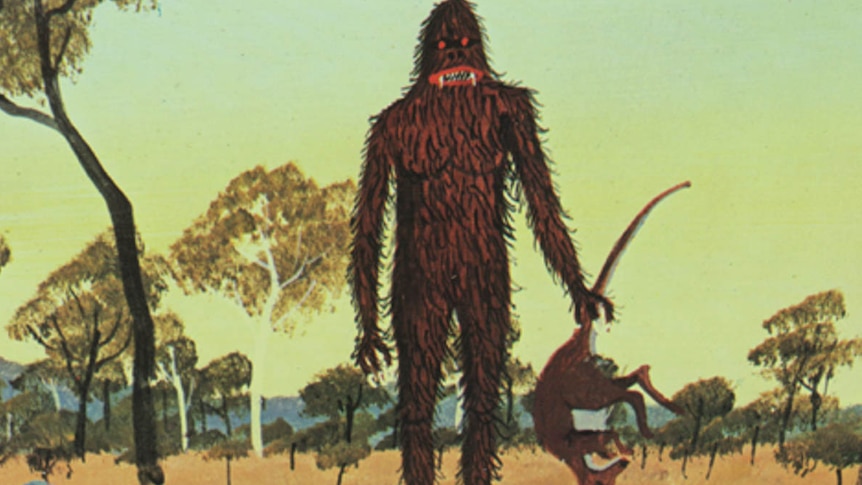 Yowie illustration