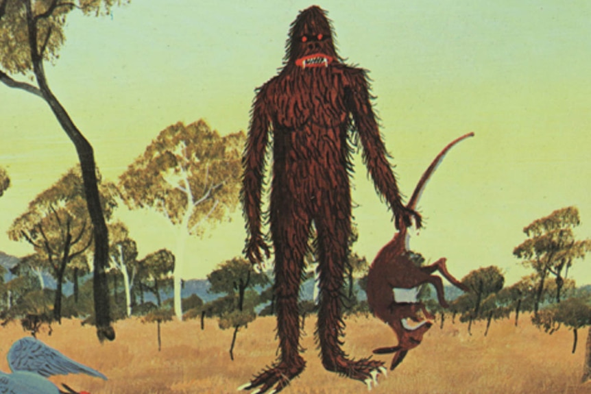 Yowie illustration