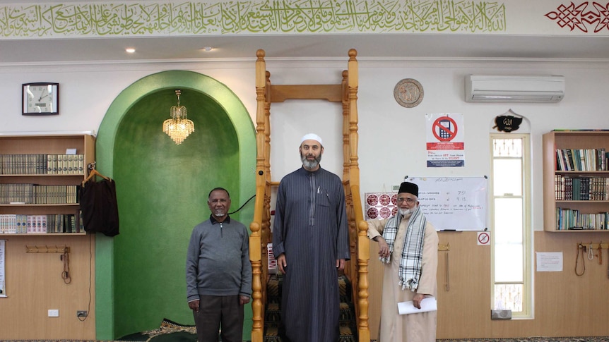 Sheiks in the Virgin Mary Mosque