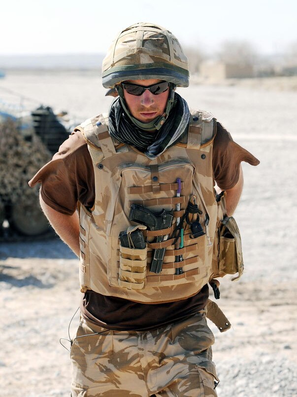 Prince Harry serving in Afghanistan