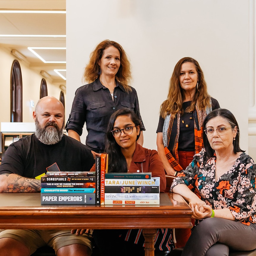 Jack Latimore, Louise Swinn, Zoya Patel, Leni Shilton and Monica Attard