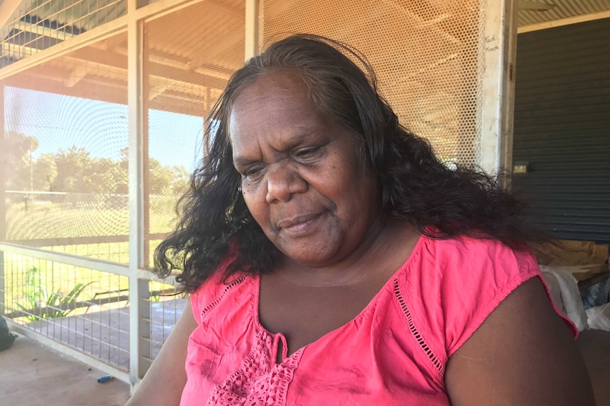 Tennant Creek resident Christine Morton