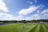 General view of Hagley Oval in Christchurch