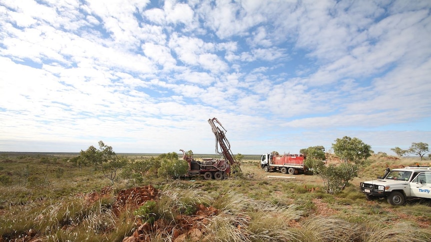 Exploring for rare earths near Halls Creek