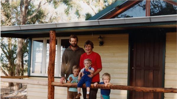 The Gilbert family at their Kendenup property