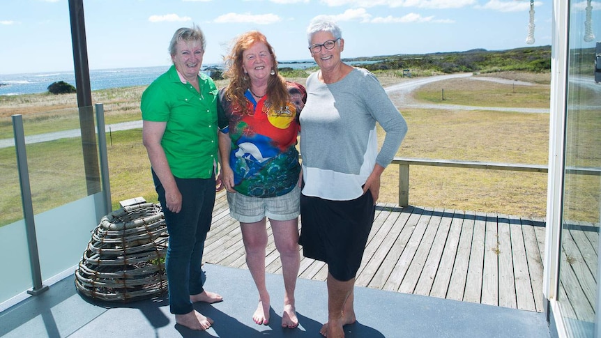 Wise Women of the West at Nelson Bay shack