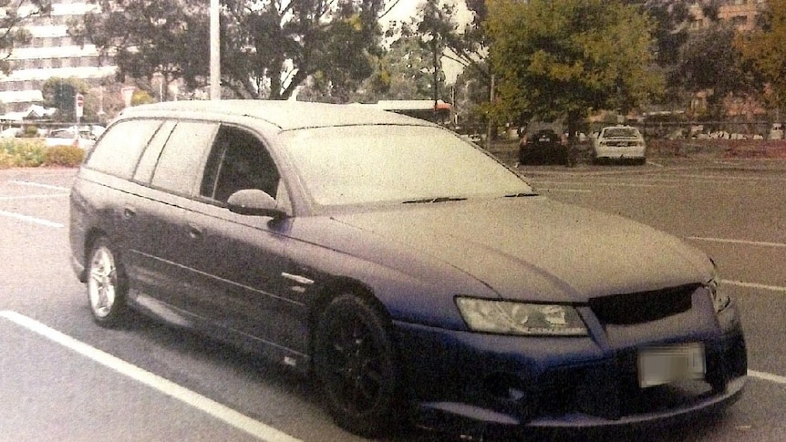 Police photo of the car.