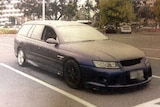 Police photo of the car