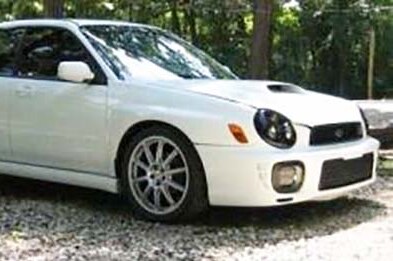 White 2000 Subaru WRX