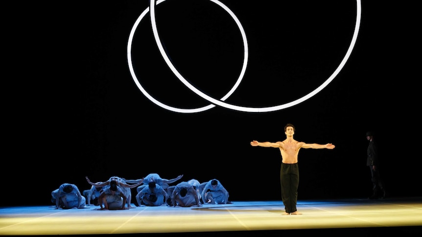 Alexandre Riabko, a principal of Hamburg Ballet, danced Vaslav on Nijinsky's opening night.