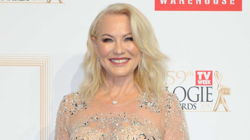 Kerri-Anne Kennerley was honoured with the lifetime achievement Logie.