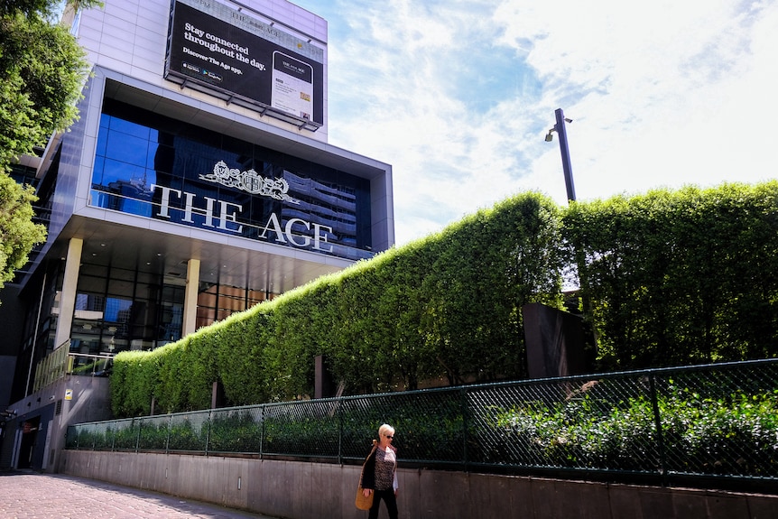 the headquarters building for The Age newspapers in Melbourne