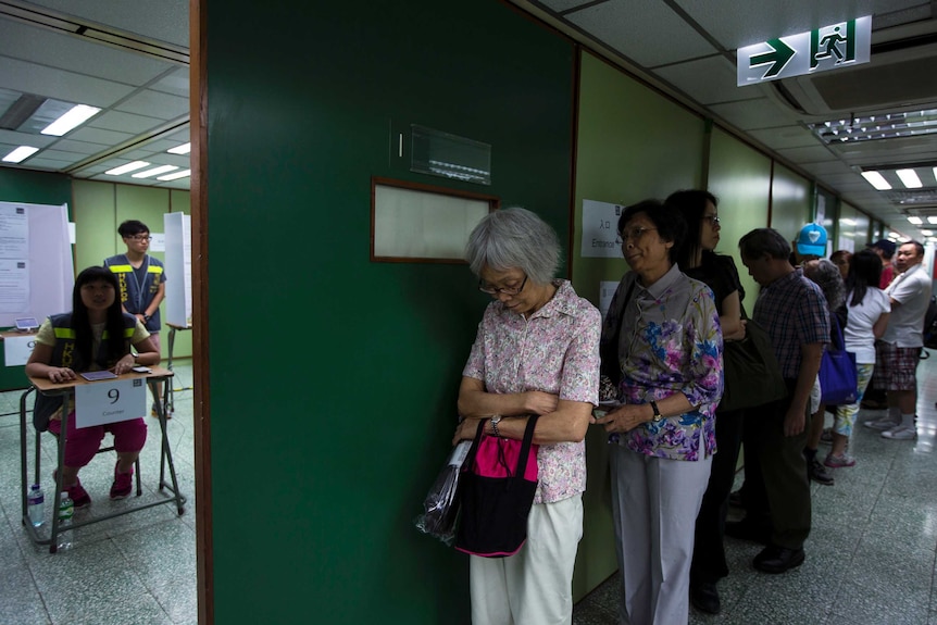 Hong Kong democracy poll