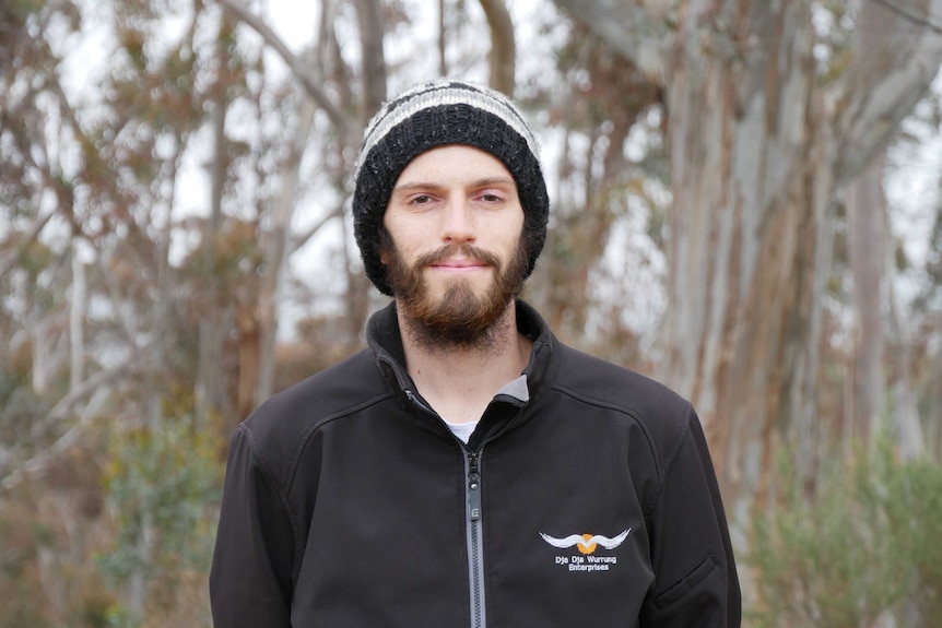 Dja Dja Wurrung man Harley Douglas grew up near Kalimna Park, and is now working to bring back indigenous management of the land